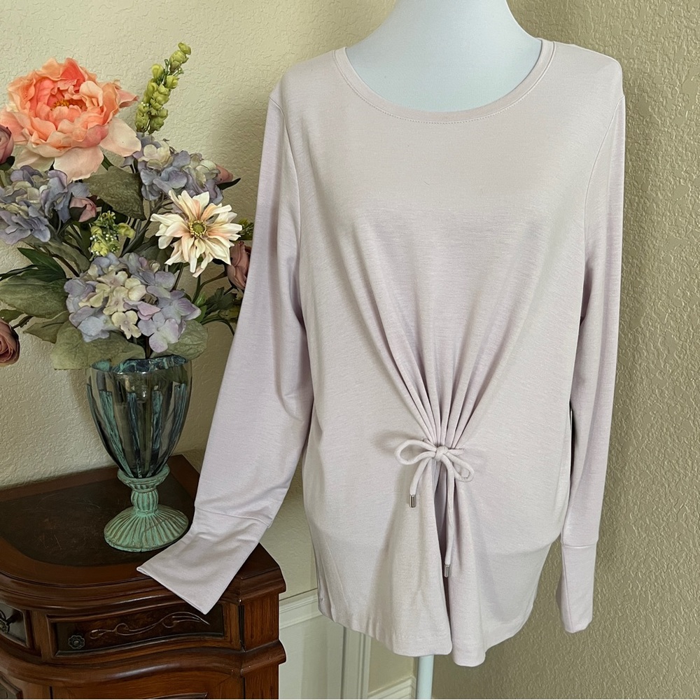 Simply Vera Vera Wang Cinch Waist Tunic Top